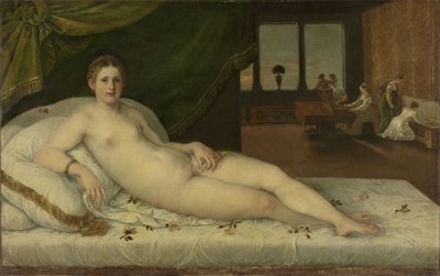 Venus reclinada, c.1540-60 de Lambert Sustris